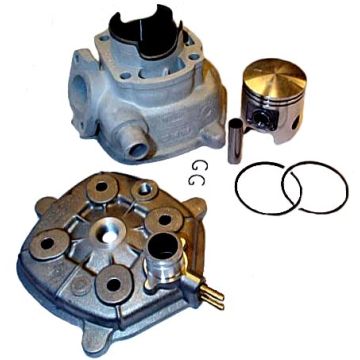 Cylindre avec culasse Malossi 70cc MHR Replica- Minarelli horizontal LC axe de piston 10mm 318430