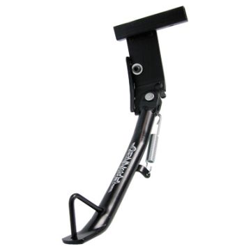 Béquille latérale Buzetti Aprilia SR R Factory/Street Piaggio bloc moteur/Di-tech 2004-2016- noire 4043