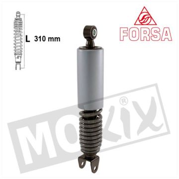 AMORTISSEUR APR SCARABEO 2T 50 NOIR FORSA