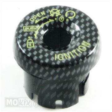 Anneau de blocage d'allumage Yamaha Aerox/Neo's carbon