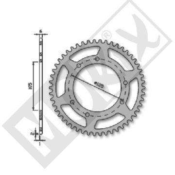 AKW MRX/SMX SENDA-R sans 46 dents