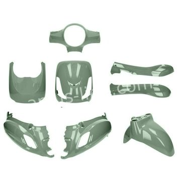 Kit carénage Sym Fiddle 2 olive vert 8 pièces