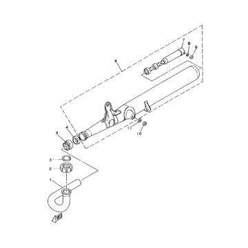 Echappement Yamaha FS1