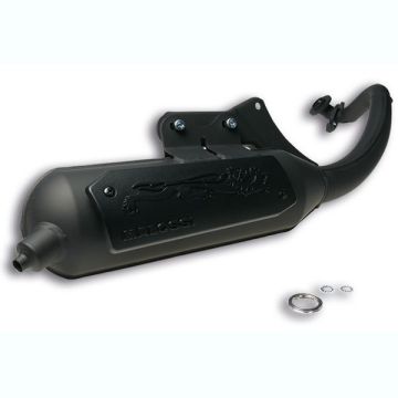 Pot d'échappement Malossi Wild Lion Peugeot 50 2 temps horizontal AC/Ludix/Jet Force/Speedfight 3 3216591