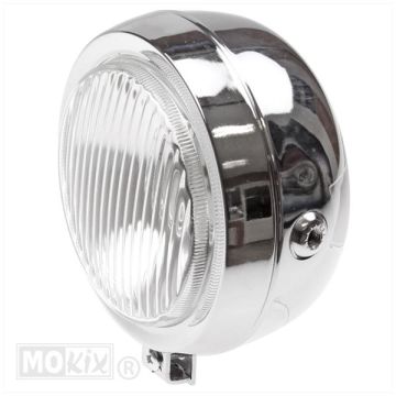 Phare avant Puch Maxi rond chrome-6181