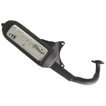 Pot d'échappement Peugeot horizontal 50 2T Jet Force  / Ludix / Citystar/ Speedfight 3/4 / New Vivacity rapid Ixil