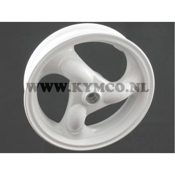 Roue avant/jante Kymco Agility 12 blanc d'origine Nh193