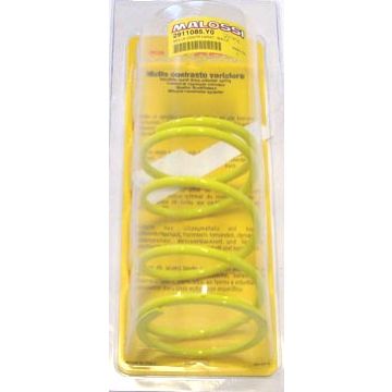 Ressort de poussée d'embrayage Malossi- blanc Piaggio 125-180 cc 2 temps Runner FX/FXR 125-180/Dragster 125-180/SKR125/SKR150/Typhoon125/Skipper 125-150/Hexagon LX/LXT 125-180 (pour variateur original ) 2911084 .W0