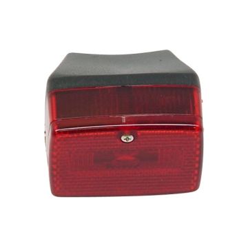 Petit feu arrière (fabriqué en UE) Honda Camino/Puch Maxi noir