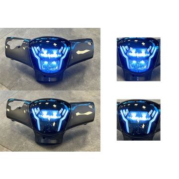 Phare à led sport-1 Piaggio Zip 2000-> fumé DMP (voir info)