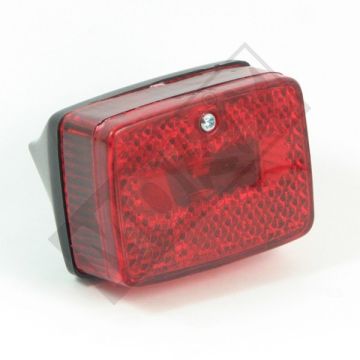 Feu arrière Puch Maxi petit modèle noir / rouge