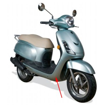 Sous spoiler/jupe latérale Sym Fiddle green original 64300-ala-000-gr