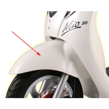 Garde boue avant Sym Mio blanc original 61100-a7a-000-qa