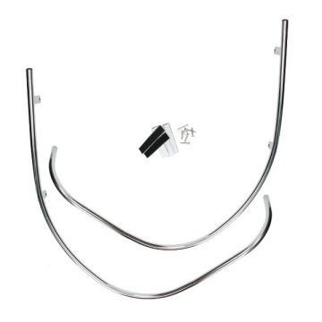 Barres de protection pour Sym Cello/Allo chromé DMP