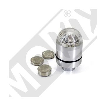 Kit de bouchons de valve avec lampe de poche en aluminium