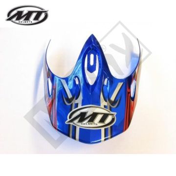 Couvre-casque X-torm bleu/chrome