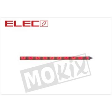 Lampe LED à bande adhésive 25 mm rouge