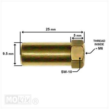 ÉCROU D'ÉCHAPPEMENT PU MAXI LONG