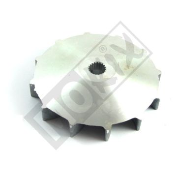 AILETTE DE REFROIDISSEMENT GY6 CHINA SCTR 125 ALU