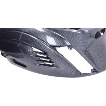 Kit carénage 5 pièces carbone brillant Piaggio Zip 2000→ 2/4 temps modèle SP RS-1 Air (grilles arrière ouvertes)