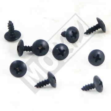 Set de stationnement pvc 4x12 noir 10pcs