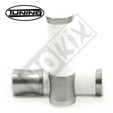 Poignées CNC Argent-Blanc