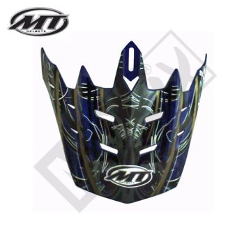 Couvre casque cross Mt Mx-1 bleu peste