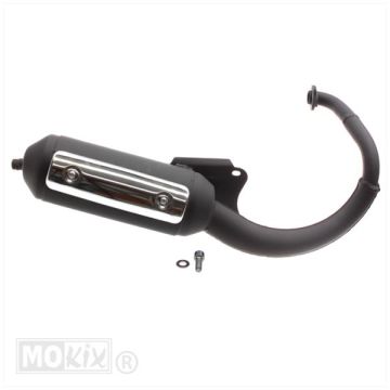 Pot d'échappement Peugeot vertical 2-temps Speedfight Silex modèle original