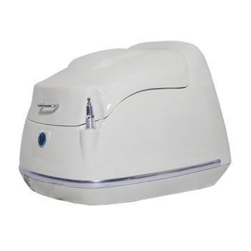 Top case 26 litres Grande Retro blanc brillant KM