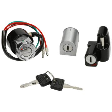 Serrure / neiman kit complète 3 pièces Honda DAX/SS50/CD50/CT50 set 5070