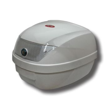 Topcase KXM WR 28 litres Blanc