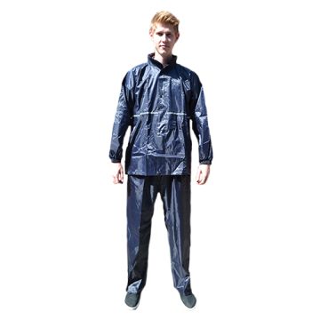 Combinaison de pluie 2 pièces Mkx bleu