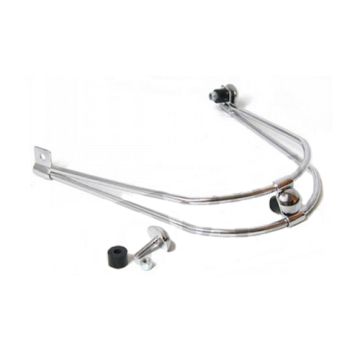 Support de garde-boue avant Buzzetti chromé Piaggio Liberty 50/125