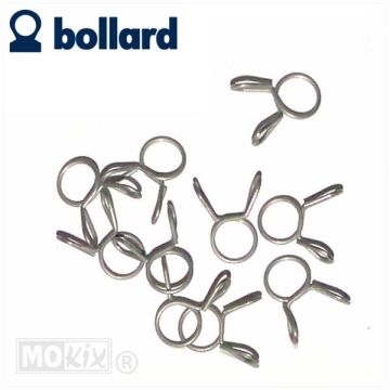 Chaînede serrage pour tuyau de carburant 7,1 mm 10 pièces