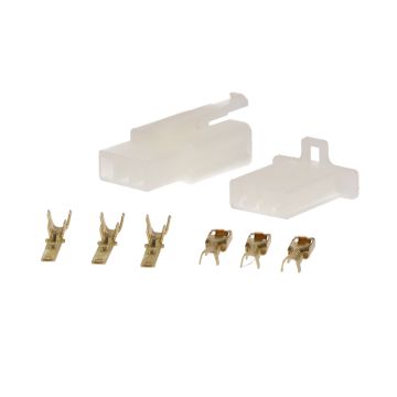 Jeu de fiches 3 broches (2,8 mm) 8 pièces