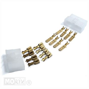 CONNECTEUR PLUG PLUG SET 8 BROCHES 18pcs ELEC