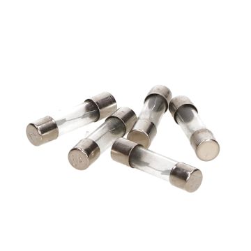 Fusible en verre 5 ampères 26mm 5 pièces Elec