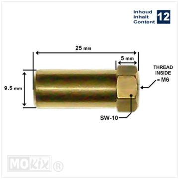 ECROU D'ÉCHAPPEMENT PUCH MAXI LONG (12)