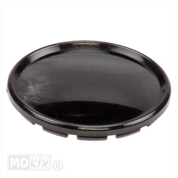 Couvre-store à la place d'un odomètre/tachymètre universel 48mm rond noir Elec