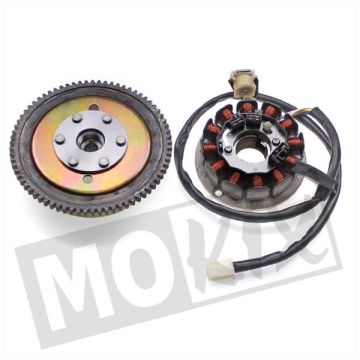Allumage Minarelli AM6 (ECU) +volant moteur E4