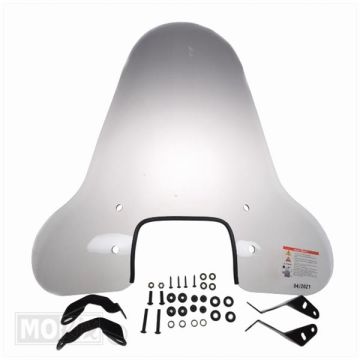 Pare-brise haut teinté AGM VXS/Riva Sport/Benson S/Napoli S/Riva Sport/Touring S/Rivalux/Felice S/VXL/SXL/Lux S
