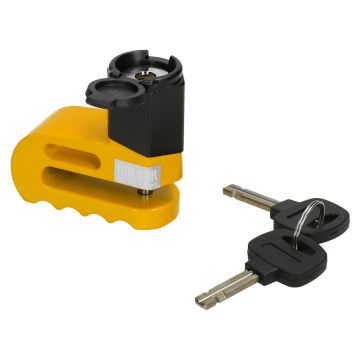 Antivol bloque-disque disque compact 5.5mm jaune MKX