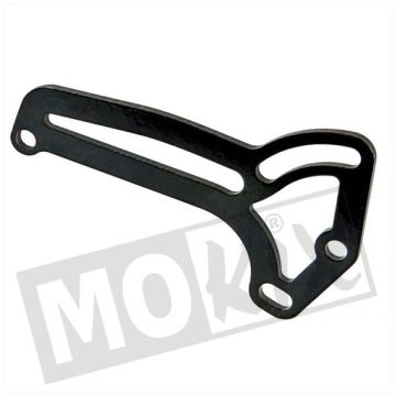SUPPORT DE PLAQUE D'IMMATRICULATION PIAGGIO ALU NOIR
