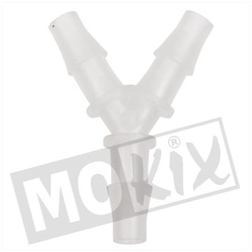RACCORD DE TUYAU EN Y 7,9 mm TRANSPARENT (1)