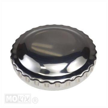 Bouchon de réservoir Supertec chromé Zundapp/Kreidler 40 mm