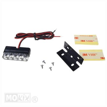 Éclairage de plaque d'immatriculation LED 3 blanc Elec