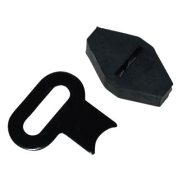 support d'échappement+spartamet en caoutchouc