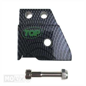 Élévateur d'amortisseur à 2 positions Minarelli horizontal aspect carbone Top Performances