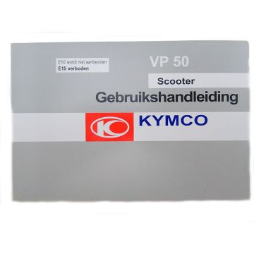 Main utilisateur VP50 anglais