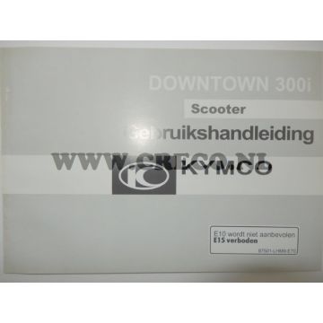 Manuel d"utilisation du centre-ville 300i